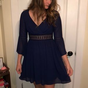 Navy Blue Dress